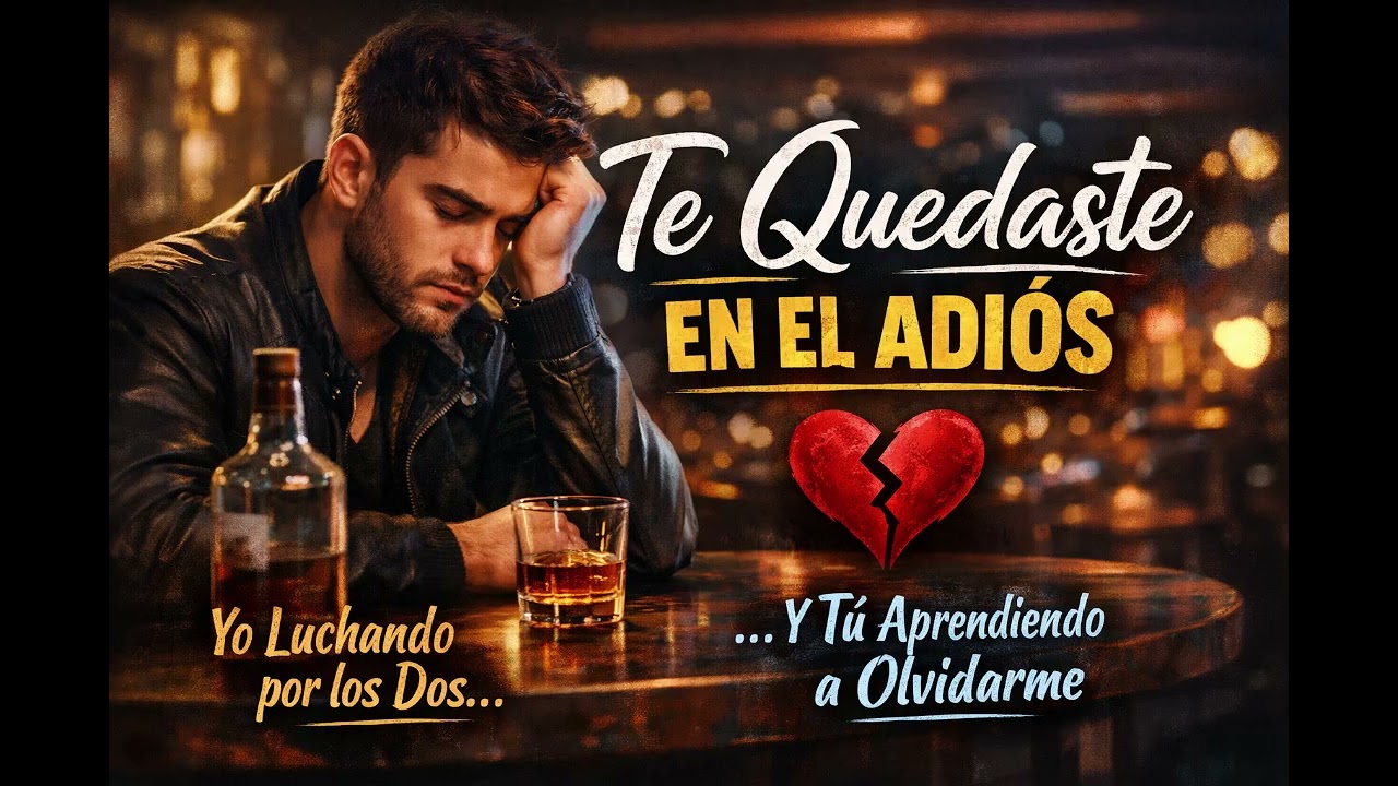Te Quedaste en el Adiós 💔 | Canción de Desamor que Duele de Verdad