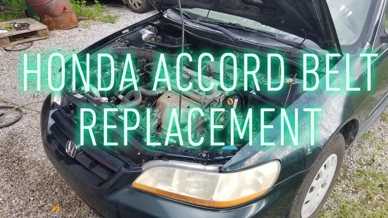 DIY Honda Accord Belt Replacement