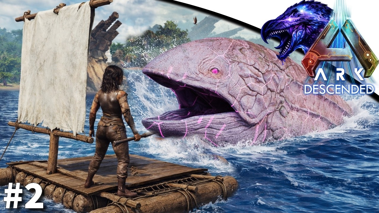 Je risque tout pour trouver un Spot de Base ! - ARK : Descended [02]