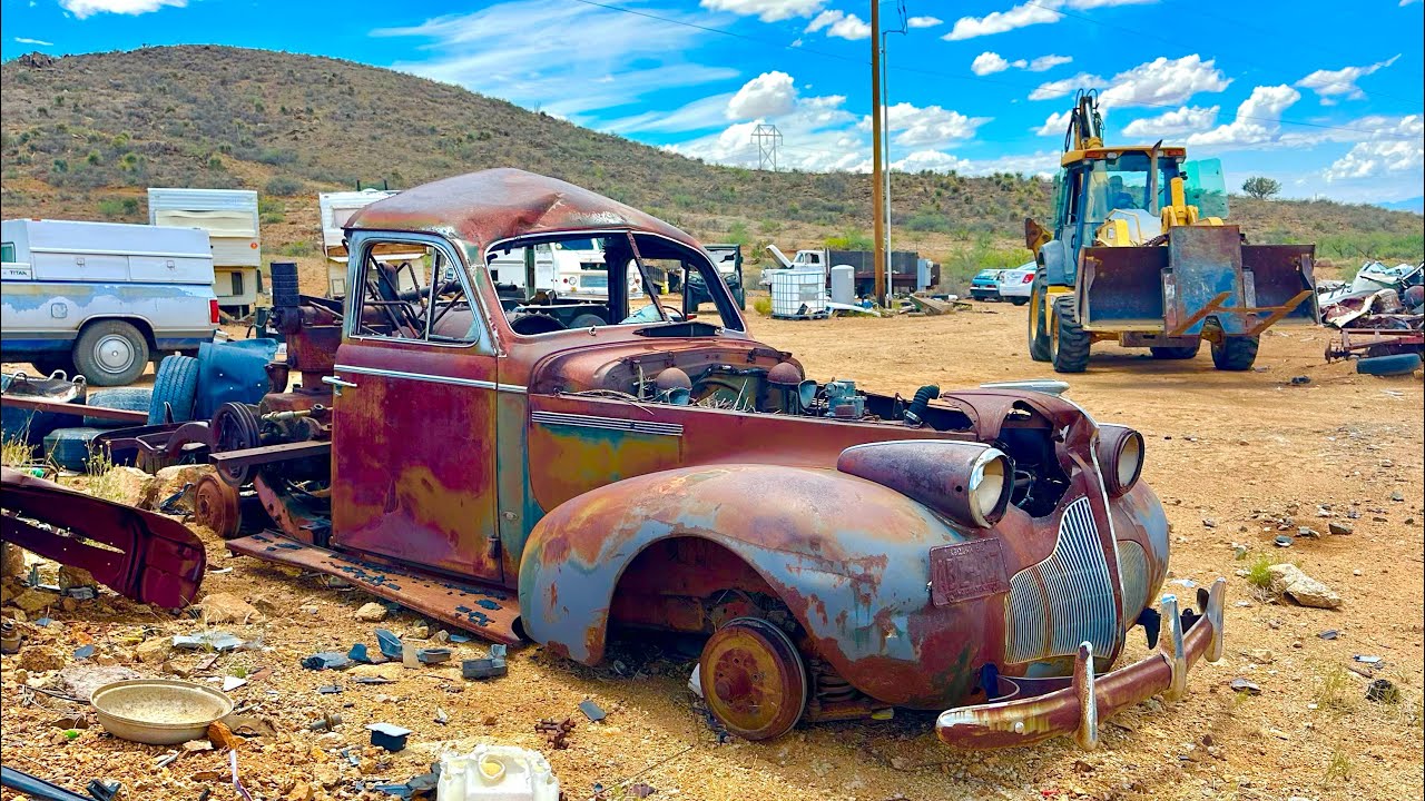 Will it run after 66 years? 1939 Buick “mine car” saved from junkyard  
