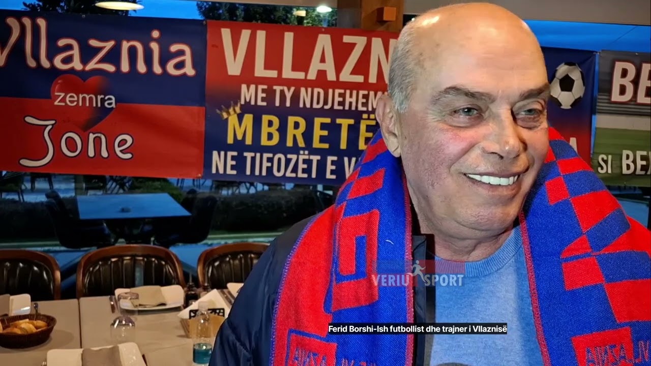 Ferid Borshi-Ish futbollist i Vllaznisë: Tifozët kuqebluve janë mbështetja më e madhe e skuadrës