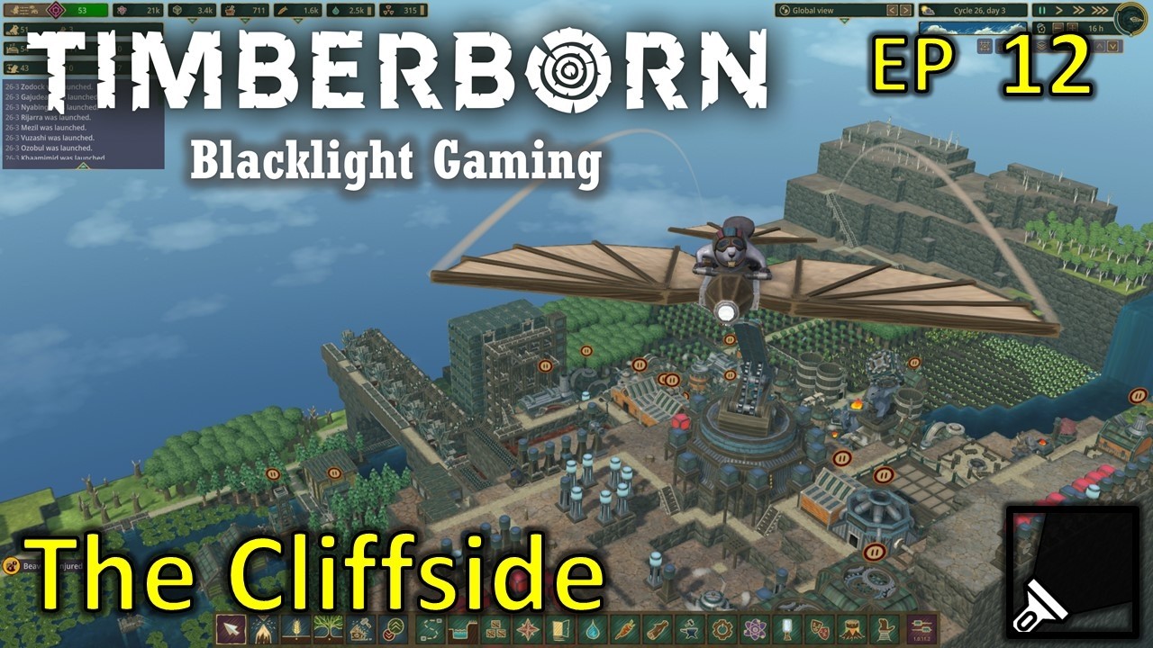 【Timberborn Experimental 1.0】 The Cliffside Gameplay Episode 12