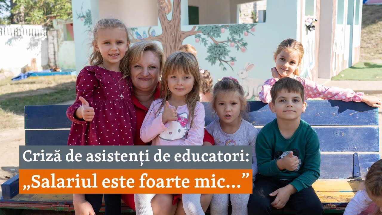 Criză de asistenți de educatori: &bdquo;Salariul este foarte mic. Lucrează o lună-două și pleacă&rdquo;