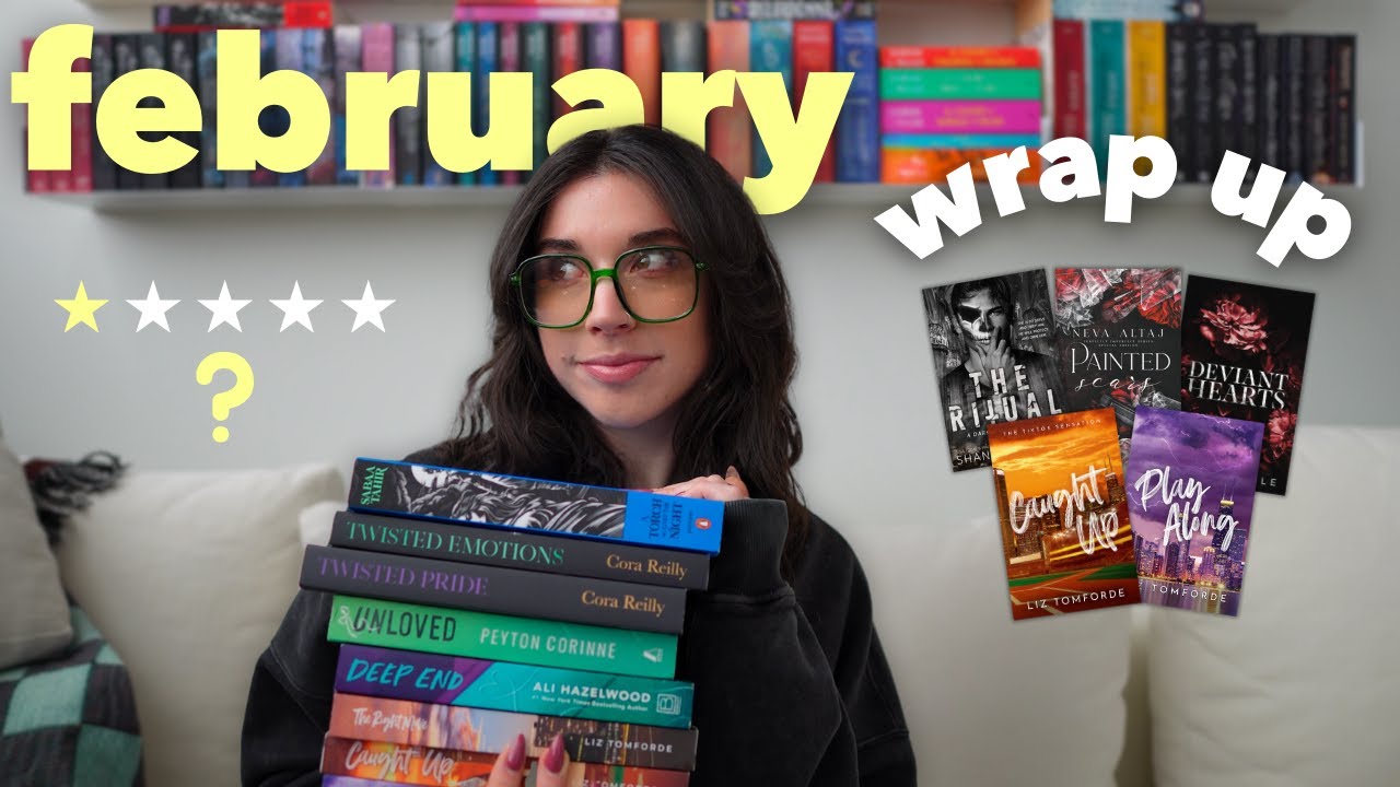 The 20 books I read in February 📖🖤 | February reading wrap up