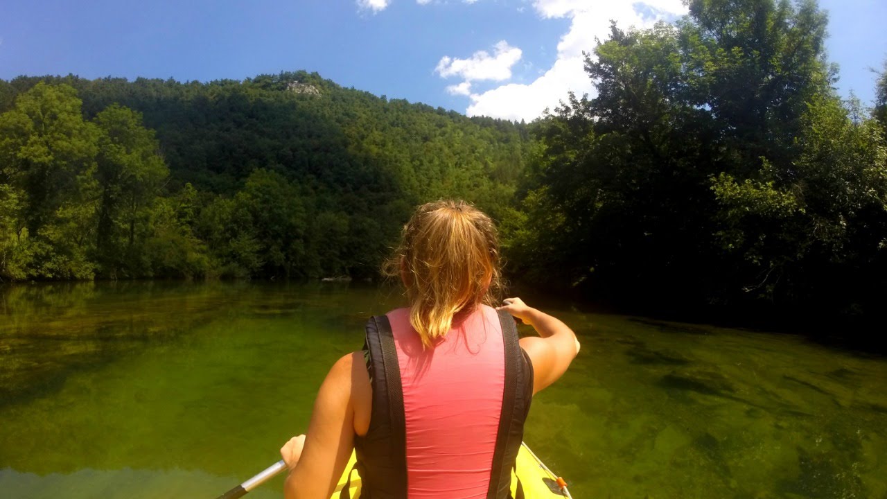 RAFTING ON THE KOLPA RIVER IN SLOVENIA! | Daily Travel Vlog 152, Bela krajina, HD