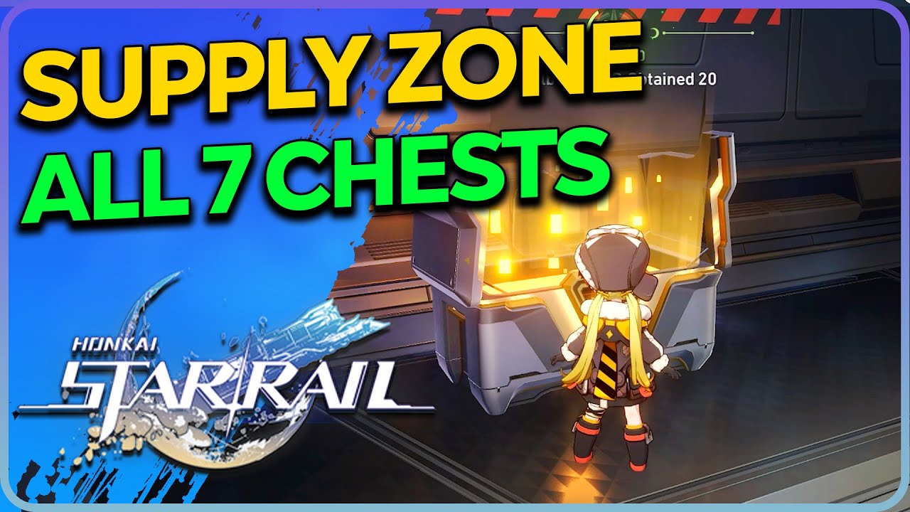 Herta Space Station Supply Zone All 7 Chests Honkai Star Rail