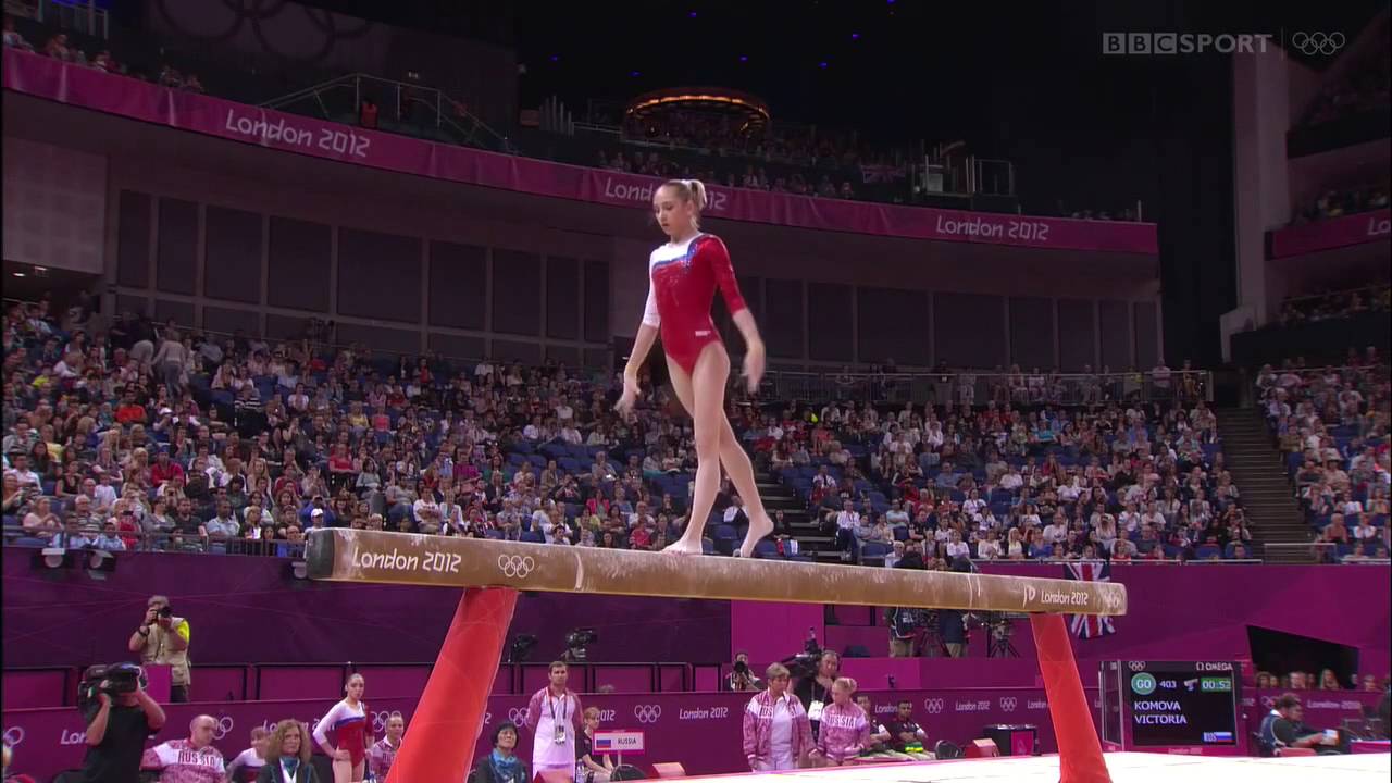 Viktoria Komova 2012 Olympics QF BB