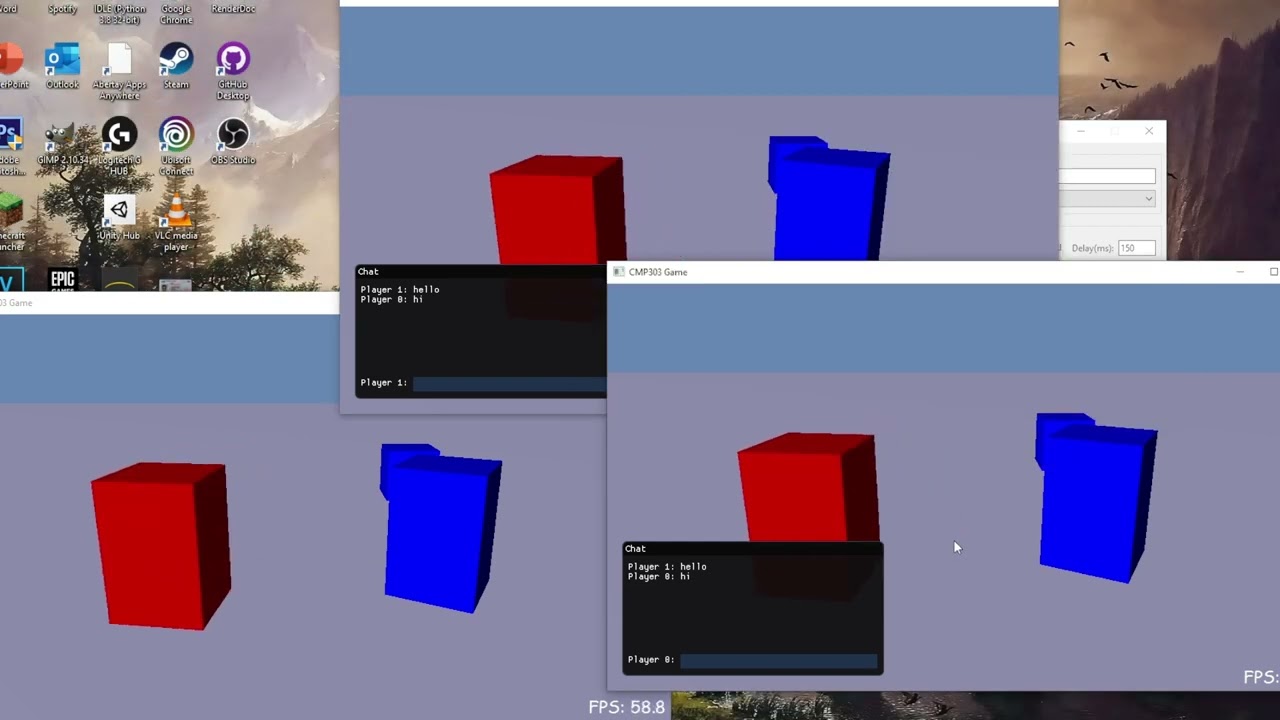 Client-Server Network demo