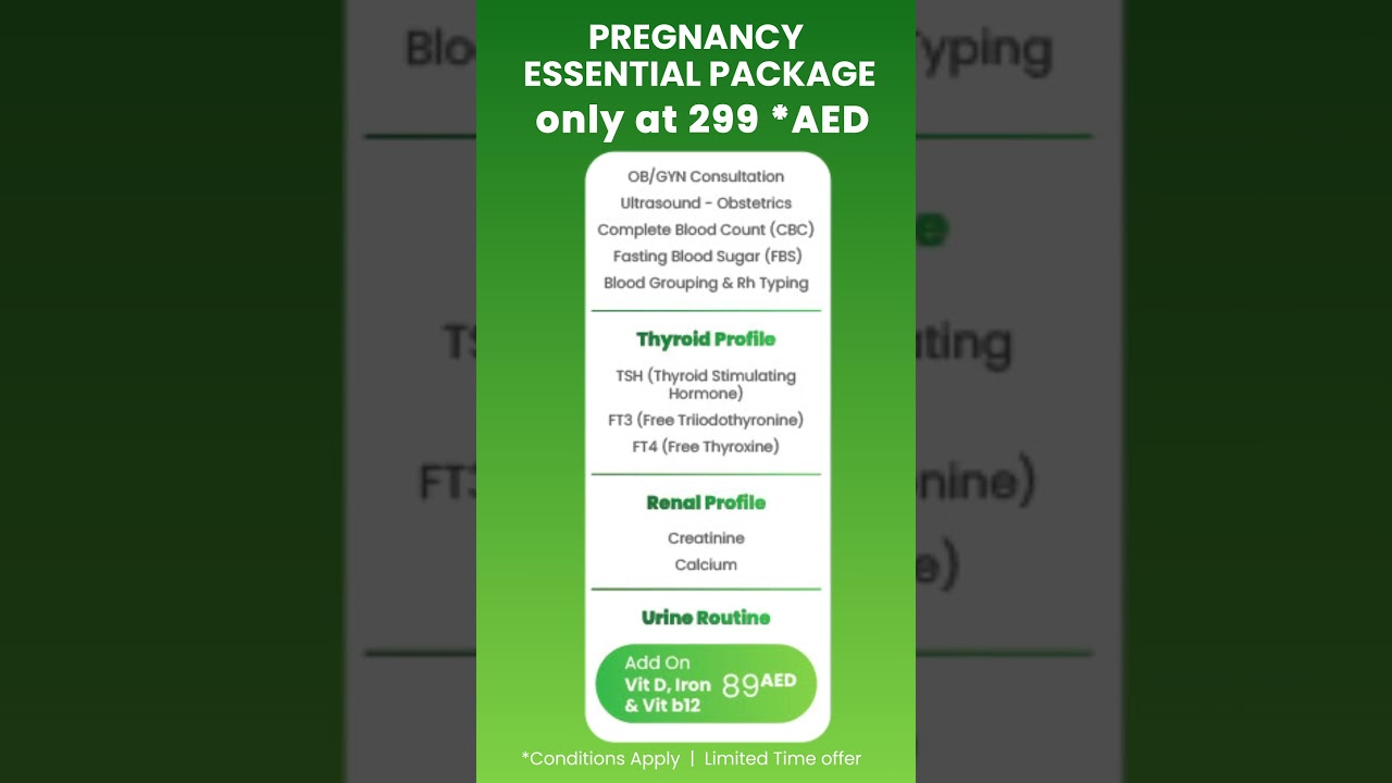 WOW Woman Packages | OB/GYN Check + Labs |At Bloom Plus Clinic #dubaidoctors #doctor #hospital