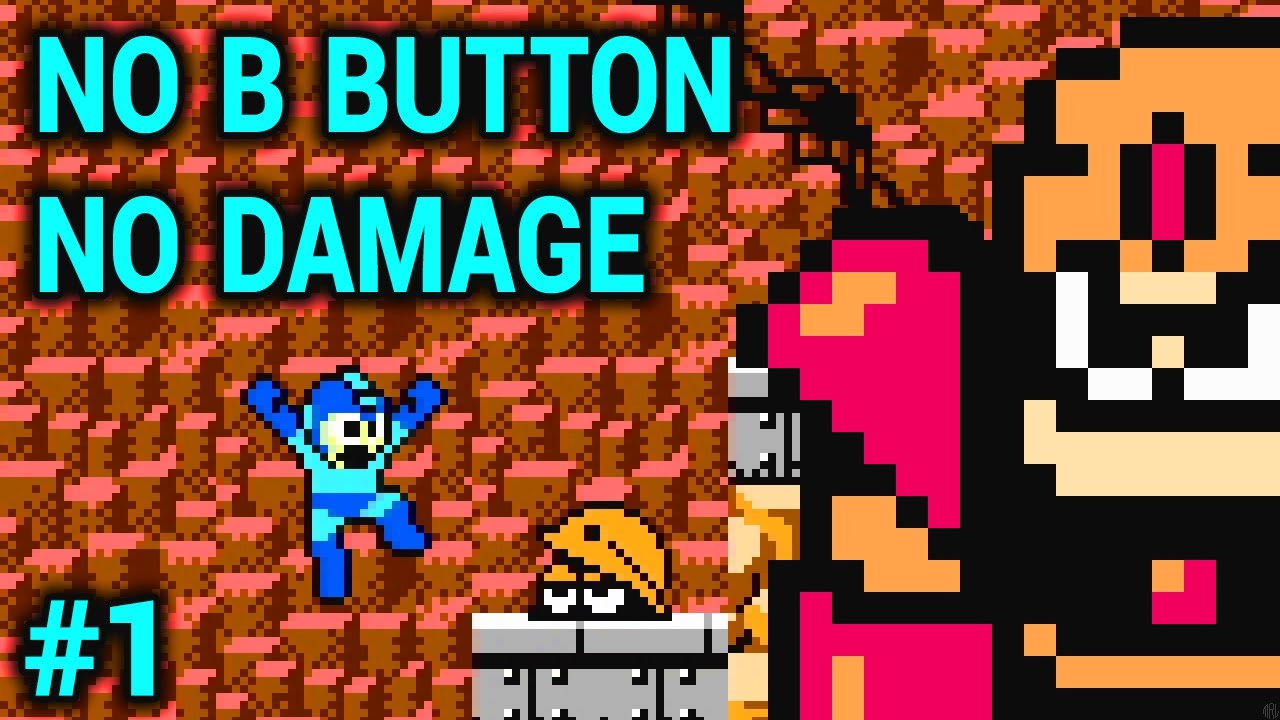 Pacifist Man Episode 1 : Guts Man (Mega Man No B button No damage challenge)
