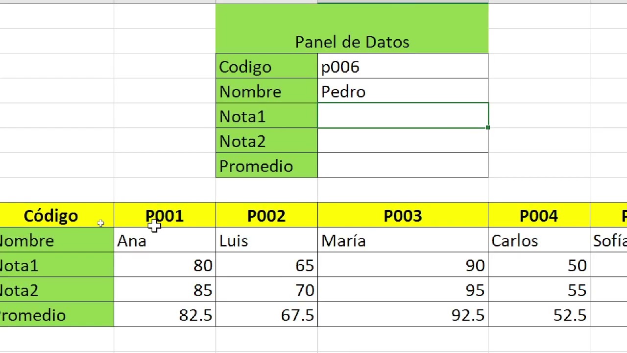 Curso de Excel - BuscarH, Si.error, Si N/D