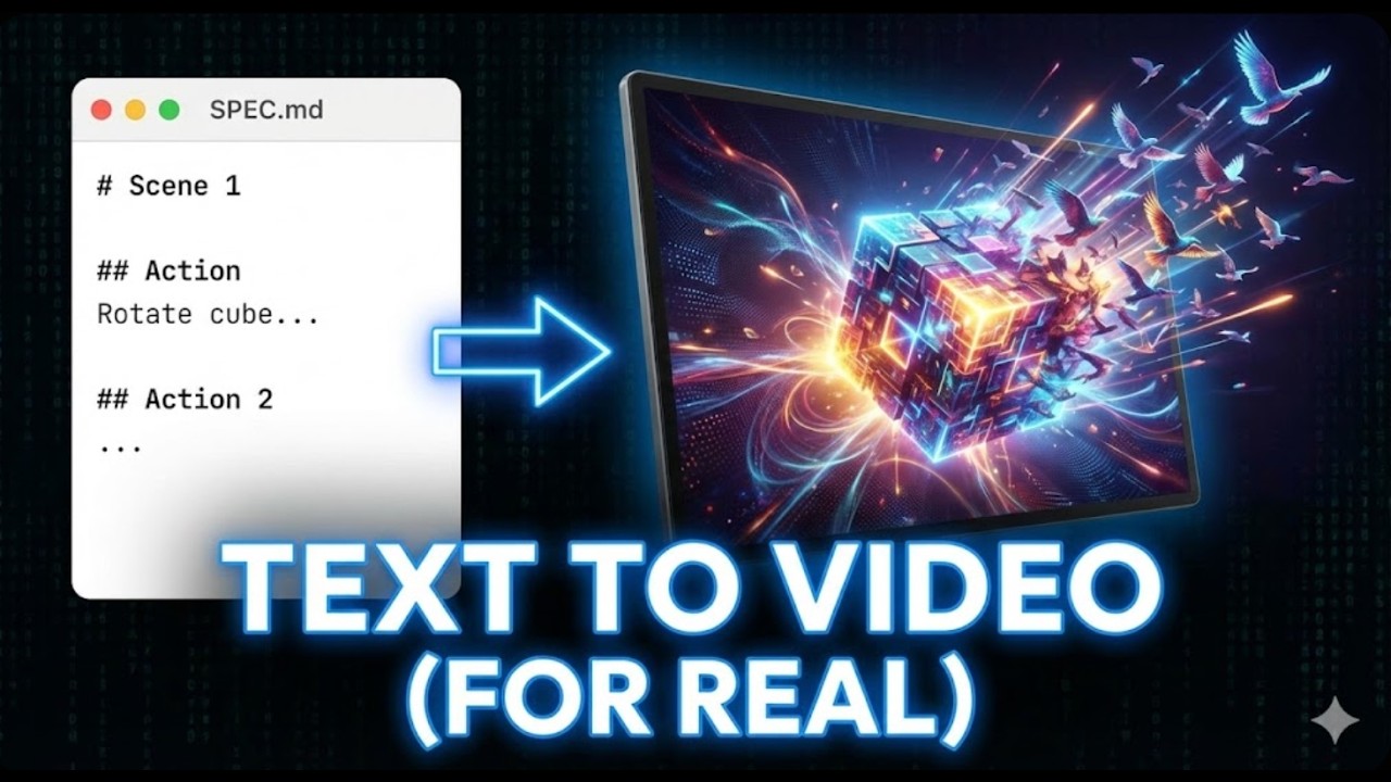 I Write My Videos. AI Animates Them.