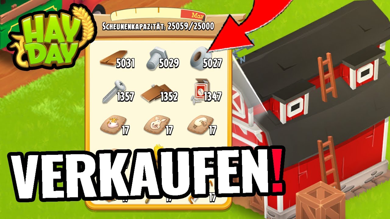 SCHEUNE NIE MEHR VOLL 😍 - Tipps! Hay Day | SyromerB
