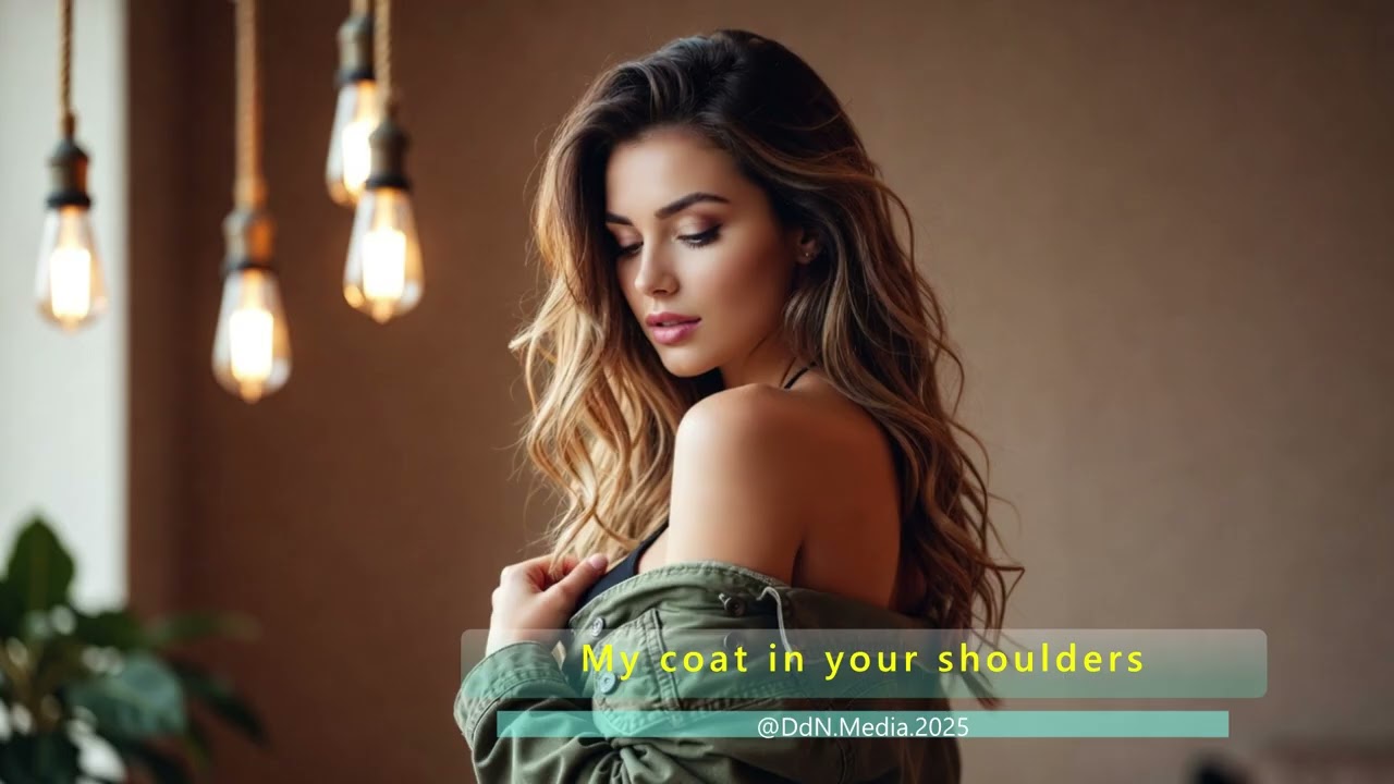 My coat in your shoulder
