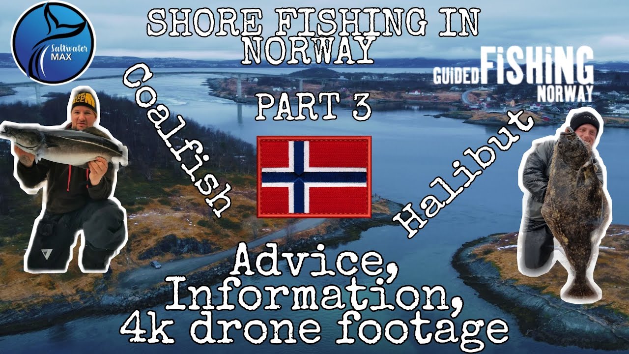 SHORE FISHING IN NORWAY PART 3, Advice, Rig ideas, 4K drone footage & FISH! #Norway #4Kdrone #Fish