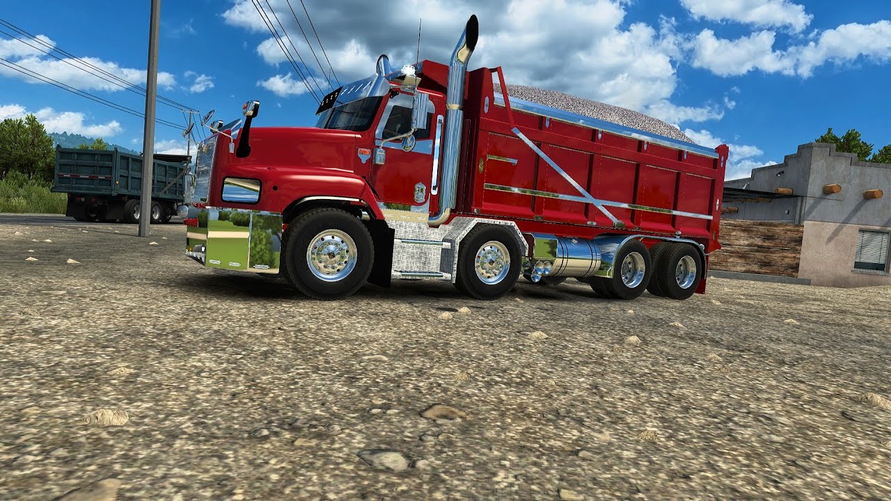 Custom International PayStar 5600i - Cummins N14 - American Truck Simulator - ATS