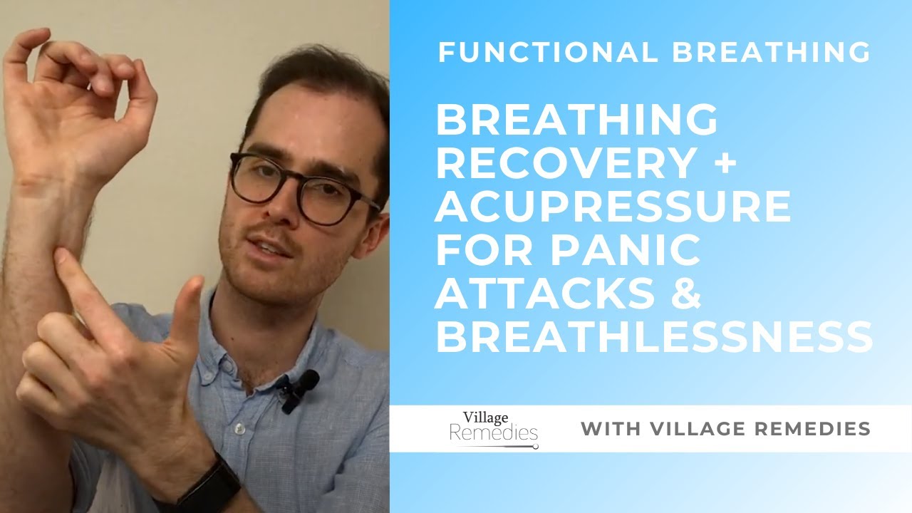 Breathing Exercise Plus Acupressure To Recover From Breathlessness & Panic