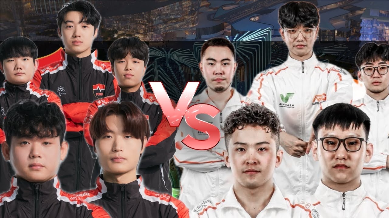 NS vs Alpha Gaming 4v4 Wow Mode | 농심 vs 알파게이밍 4v4 크래프트 모드 [OB POV]