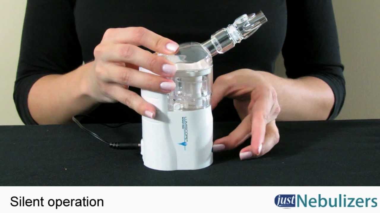 Just Nebulizers: Lumiscope Portable Ultrasonic Nebulizer