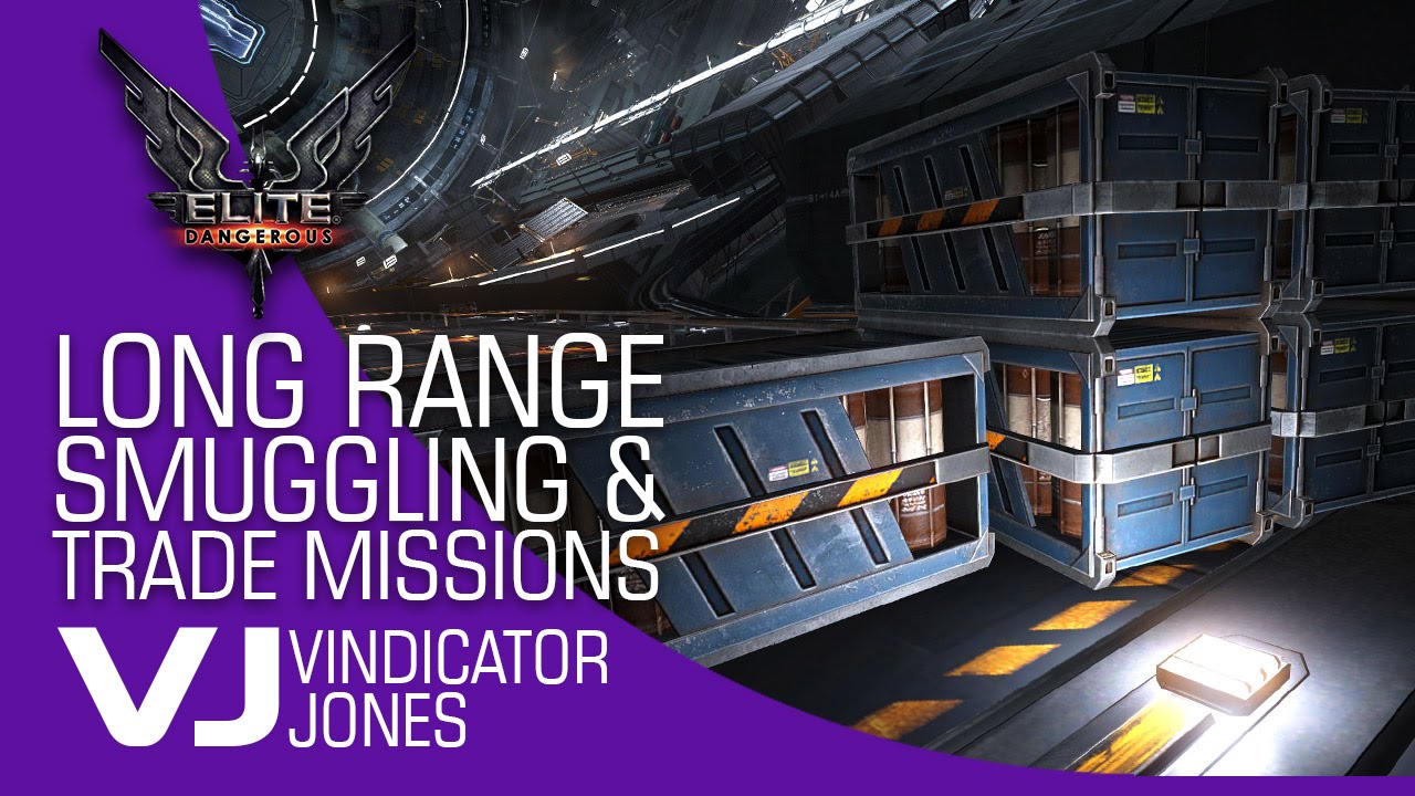 Elite Dangerous Long Range Smuggling and Trading Missions for Beginners