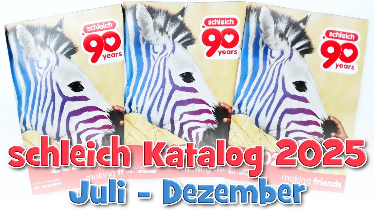 Was gibt es Neues? | schleich Katalog Juli - Dezember 2025 | REVIEW