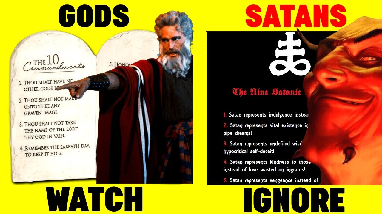 God Says: You Must Choose Who's Commandments You Follow!