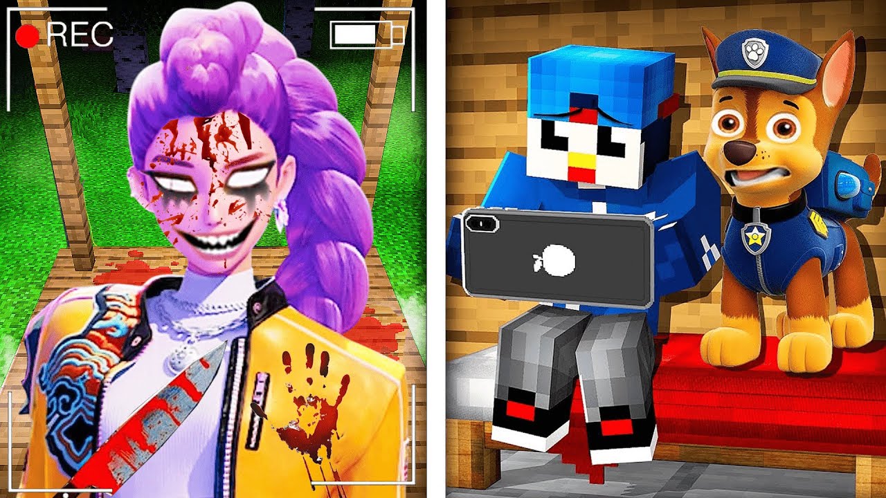 MA CAMÉRA A FILMÉE RUMI DES HUNTRIX À 3H00 DU MATIN SUR MINECRAFT ! 😱 KPop Demon Hunters