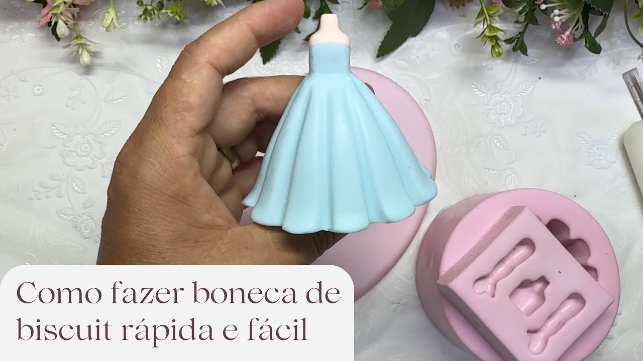 Aprenda a Fazer Boneca de Biscuit para Personalizados de Luxo