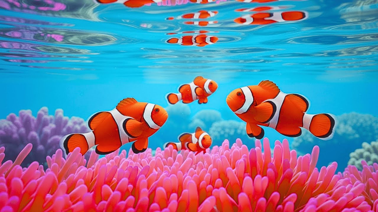 The Best 4K Aquarium 🐠 Discover Stunning Jellyfish,Vibrant Coral Reefs & Exotic Ocean Life