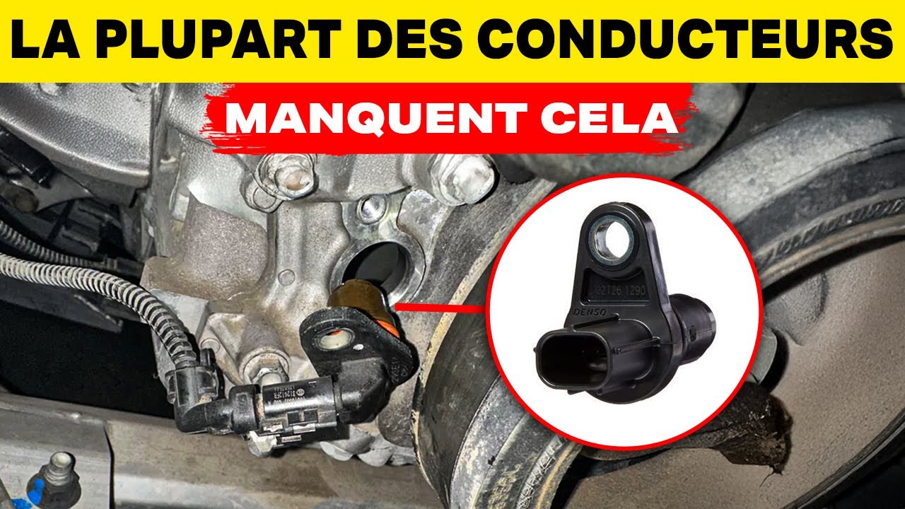Ce capteur bon marché peut DÉTRUIRE votre moteur (Solution en 8 minutes)