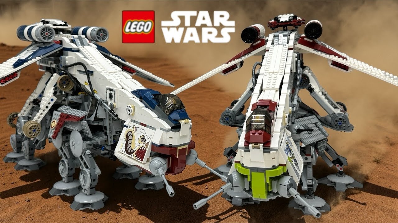 Собрал второй Republic Dropship дешевле | LEGO 10195