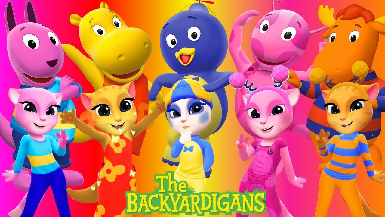 🌈 BACKYARDIGANS ➕ ANGELA 2 ❤️ Cosplay Makeover