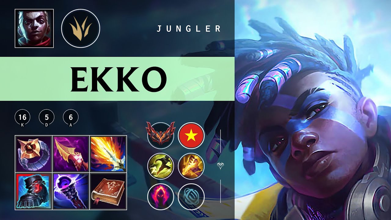 Ekko Jungle vs Diana - VN Grandmaster Patch 25.24