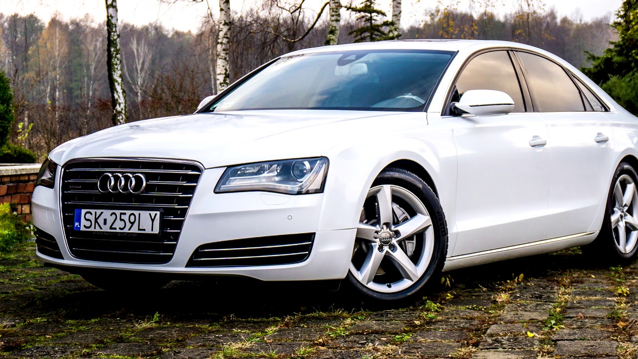 Audi A8 Stylizacja na Diamond White [Avery Dennison]