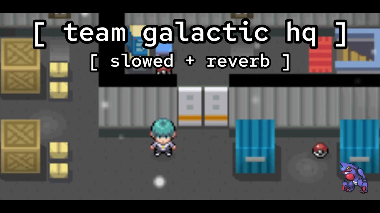 [ team galactic hq {deep} ★ slowed + reverb ] // pokémon diamond/pearl/platinum