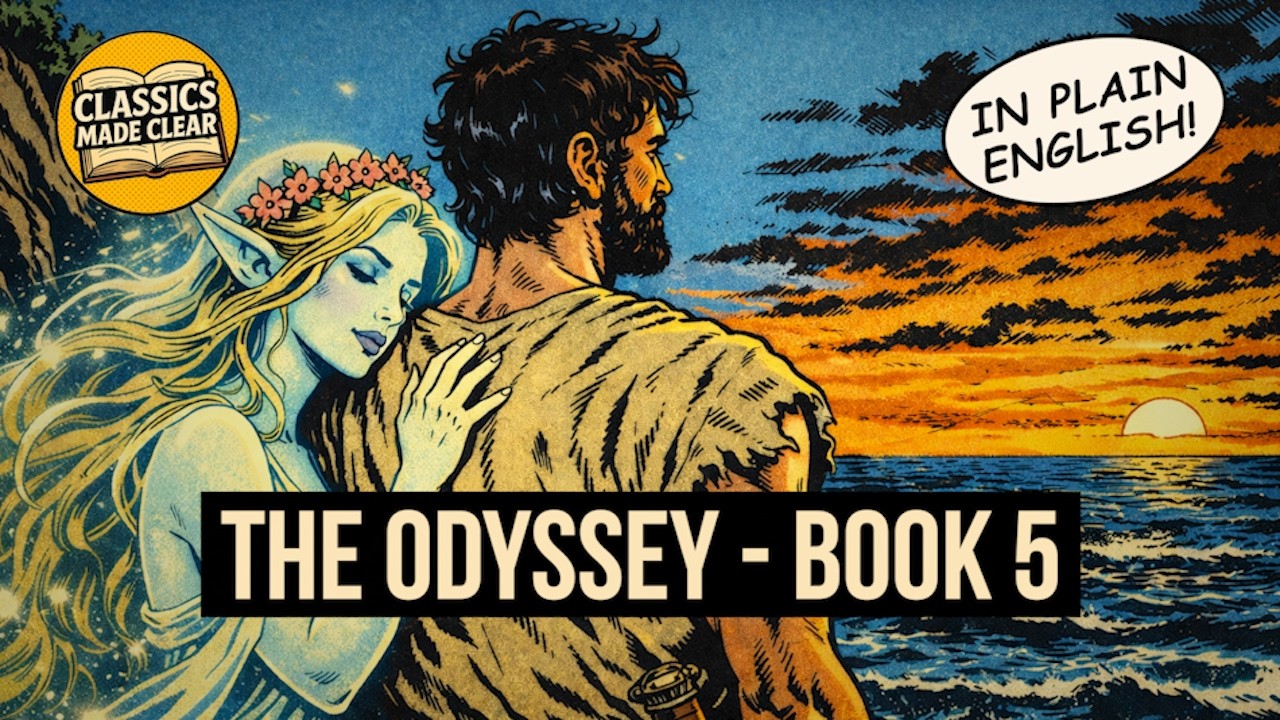 Immortality or Home? – The Odyssey Book 5 (Plain English Audiobook)