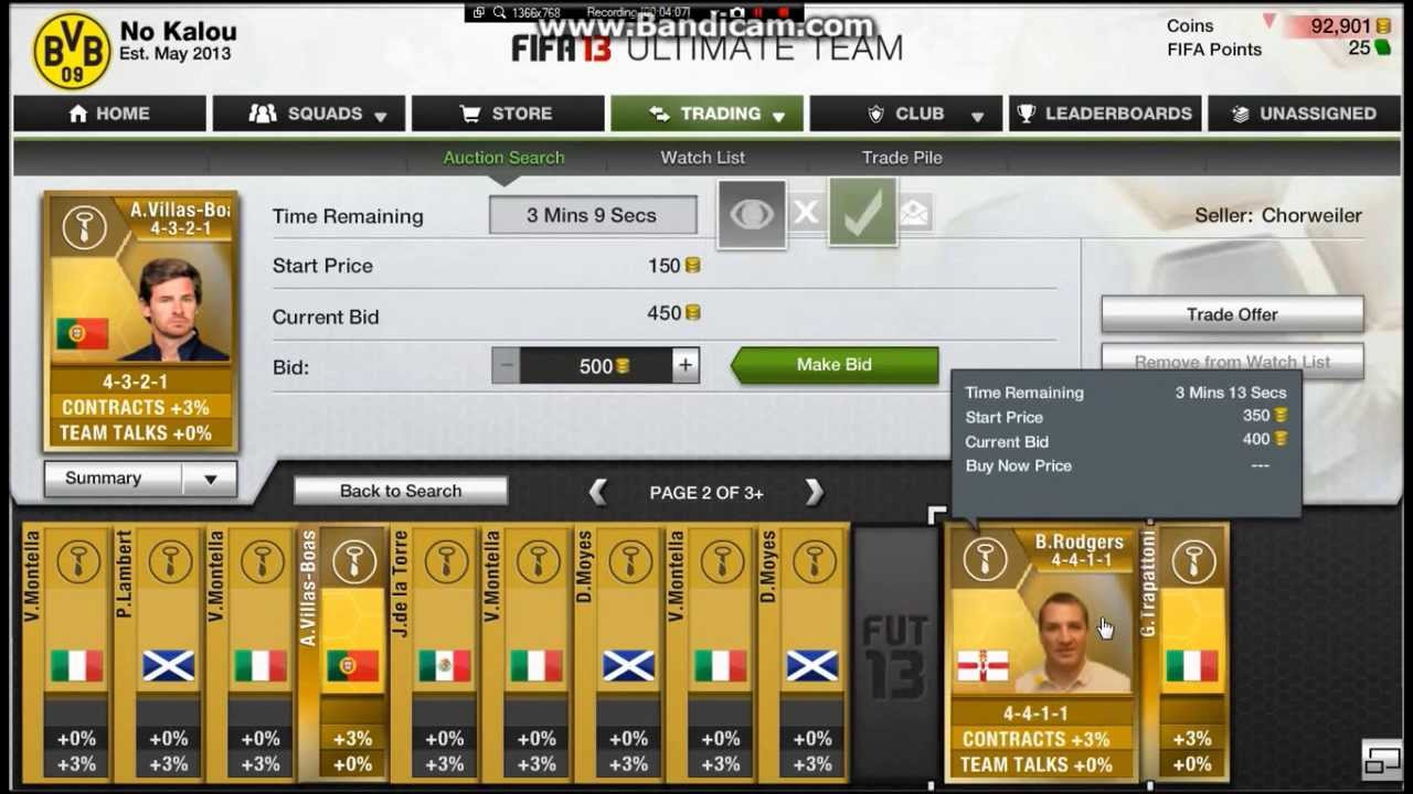 Fifa 13 Trading With 100k