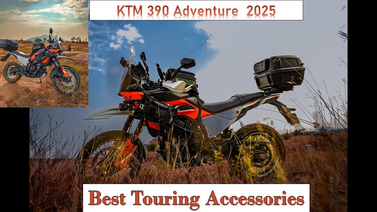 KTM 390 Adventure 2025 !!Best Touring Accessories!!