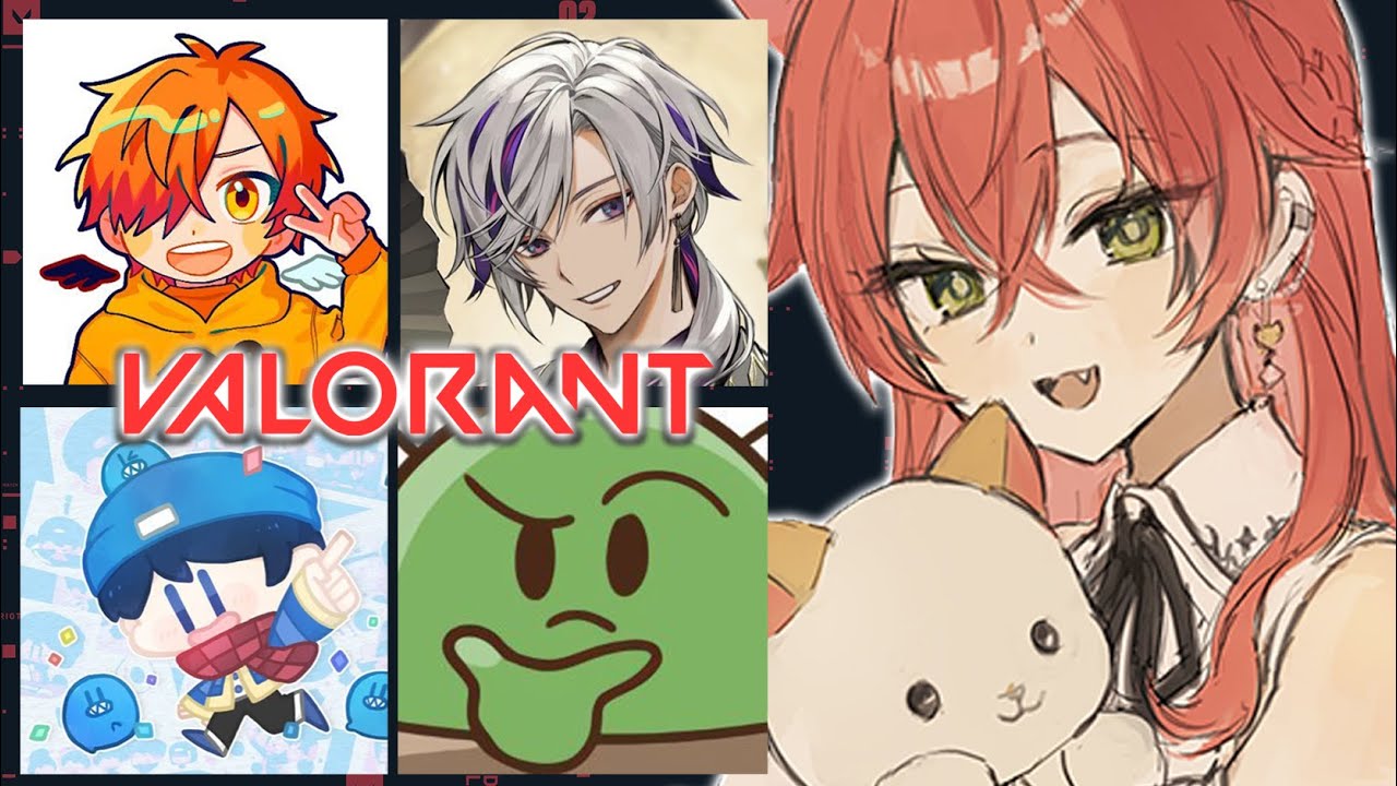 【 Valorant 】最近いっぱいみんなと遊んでるね～！わーい！w/らっだぁさん、ぺいんとさん、ぐちつぼさん、不破先輩【にじさんじ/獅子堂あかり】