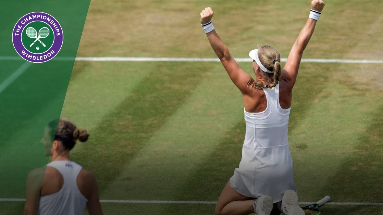 Karolina Pliskova vs Kiki Bertens 4R Highlights | Wimbledon 2018