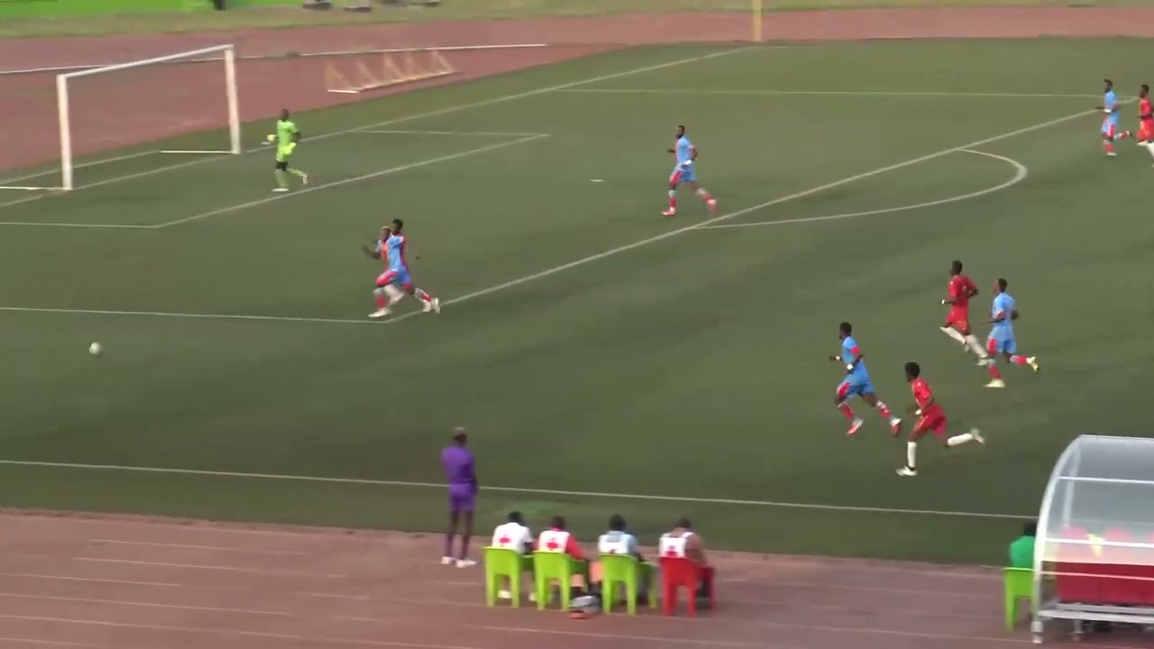 Résumé amical Diables Rouges Congo-Brazza  vs Léopards RDC (1-1)