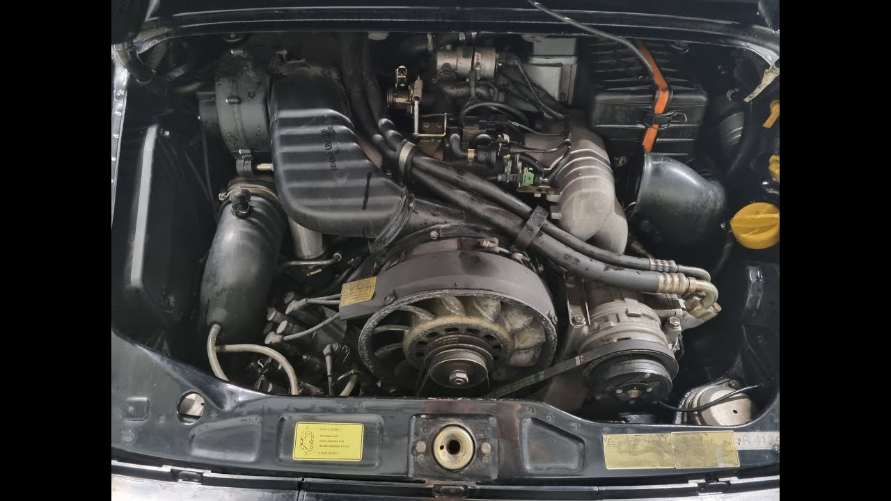 Porsche 911 Carrera 964 Cabrio Aufbereitung, vorher / nachher