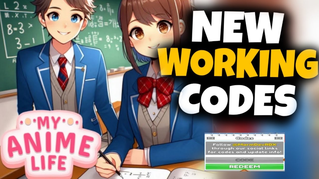 🔥 UPDATED MY ANIME LIFE CODES🔥REDEEM NOW BEFORE THEY EXPIRE 🔥 ROBLOX 2025 CODES 🔥