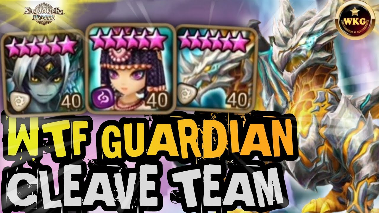 EZ GUARDIAN с этим комбо LD CLEAVE в RTA SUMMONERS WAR