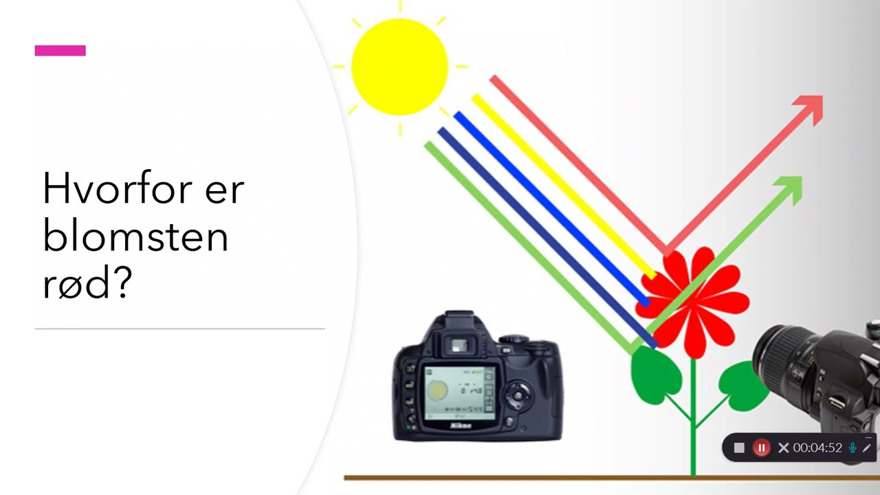 Bølgeteori – lys – Hva ser vi