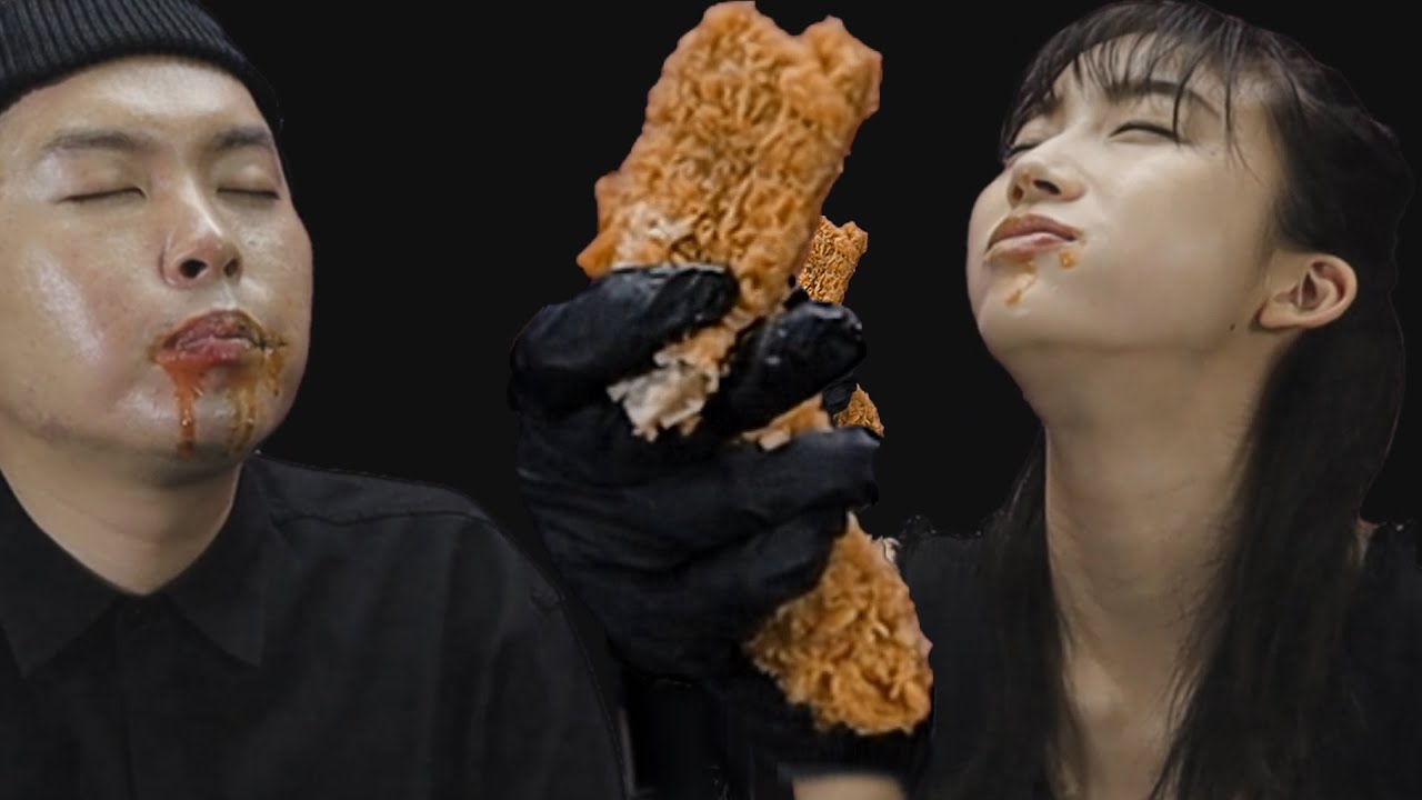 욕망의 돈까쓰 먹방 (with 오구라유우카) Dontkatsu of desire Mukbang ASMR