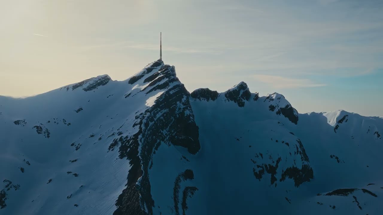 Epic 6KM Alpine Flight to Säntis 🇨🇭 | Swiss Alps Cinematic