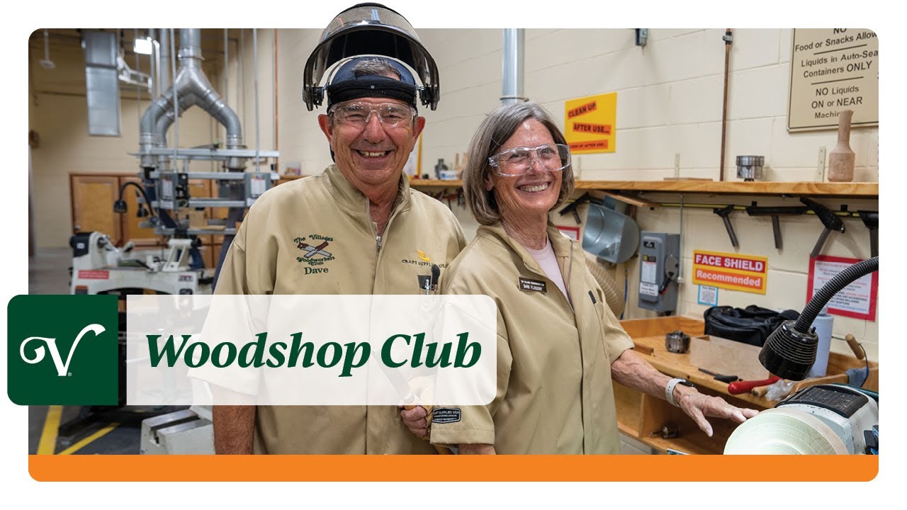 Craft, Connect, & Create at The Villages Woodshop Club