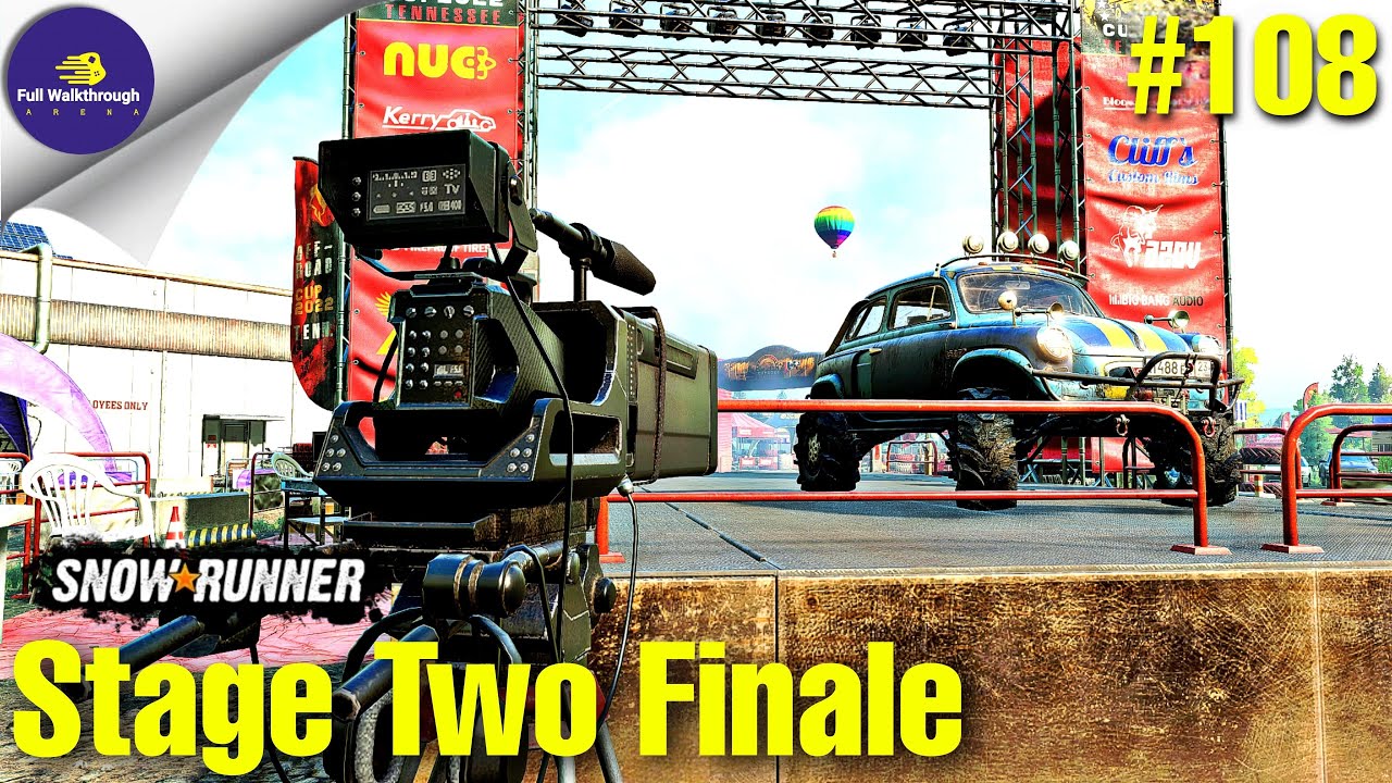 Stage Two Finale - SNOWRUNNER | Season 7 | Full Gameplay Walkthrough (no commentary)