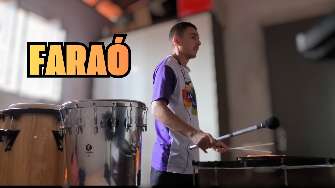 FARAÓ - PERCUSSÃO (COVER)